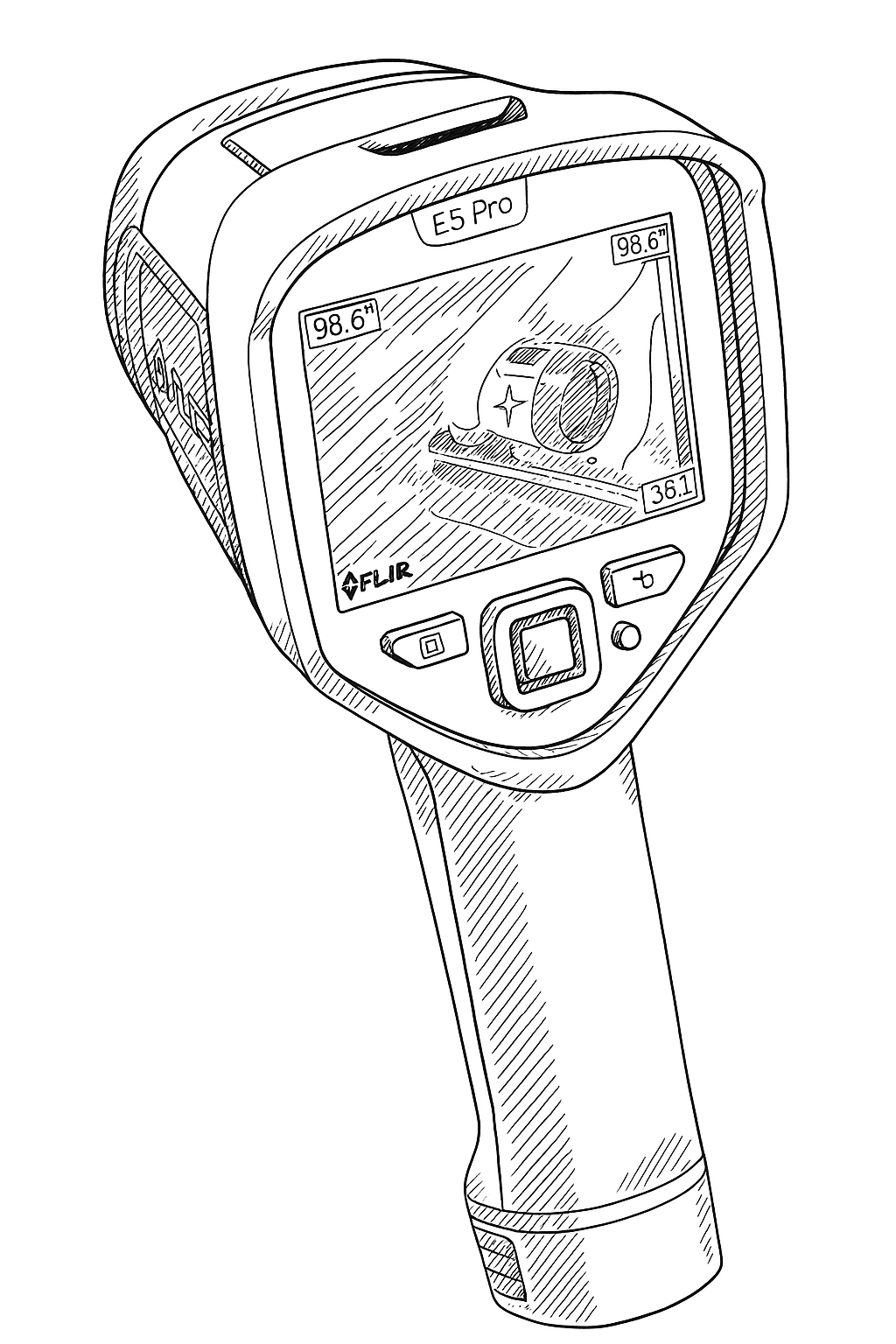 Thermal imaging camera